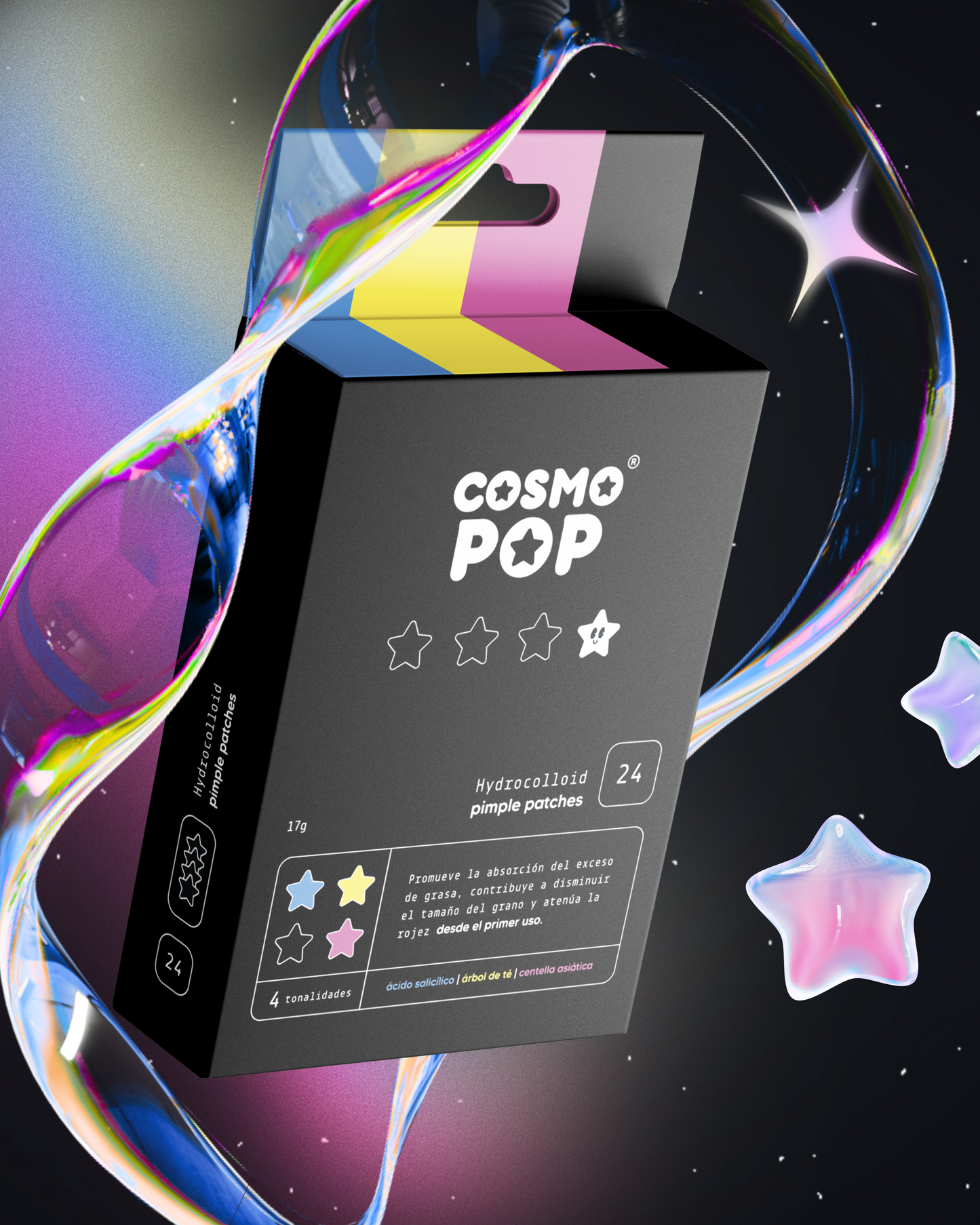 Cosmopop® parches hidrocoloides para granitos